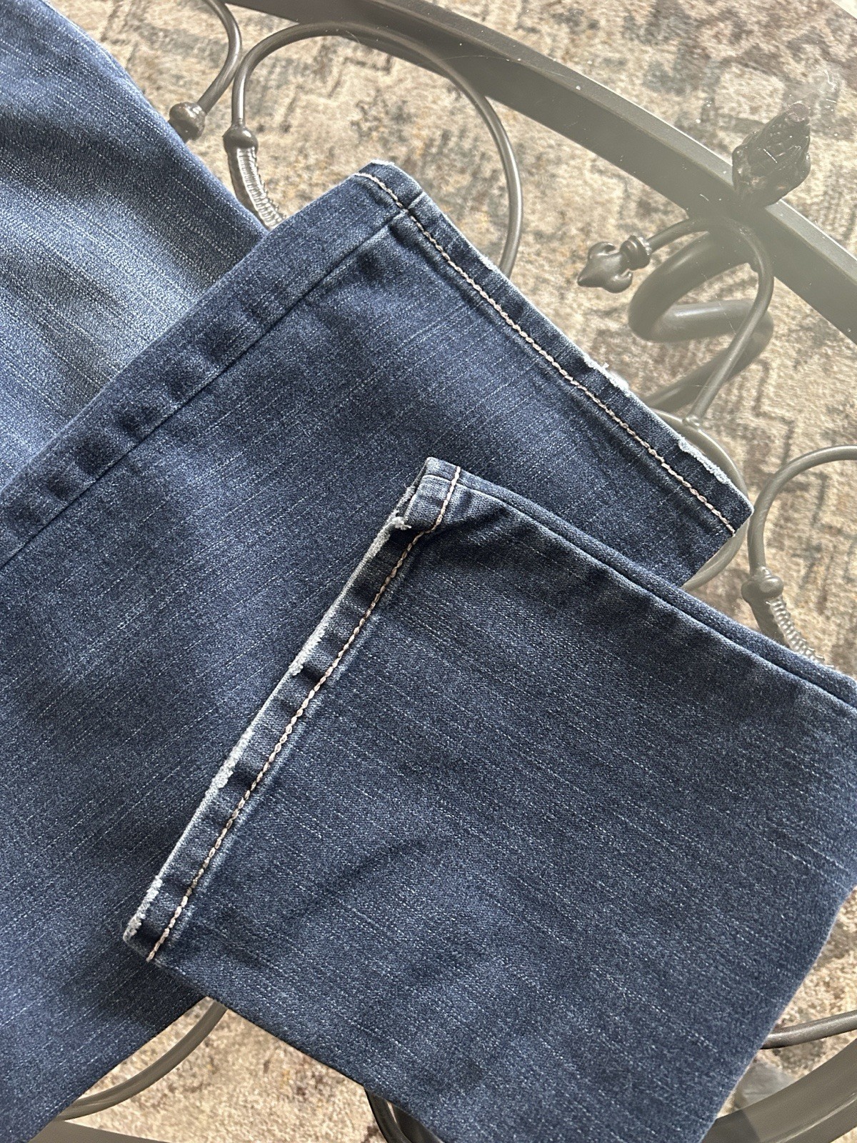 Silver Jeans Co. Women’s Bootcut Dark Wash Blue Denim Jeans 5-Pocket