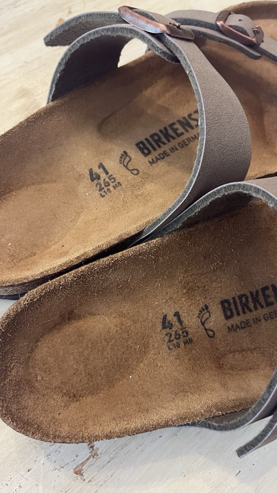 BIRKINSTOCK MAYARI SANDALS WOMEN’S SIZE 10 41 L10 M8 265