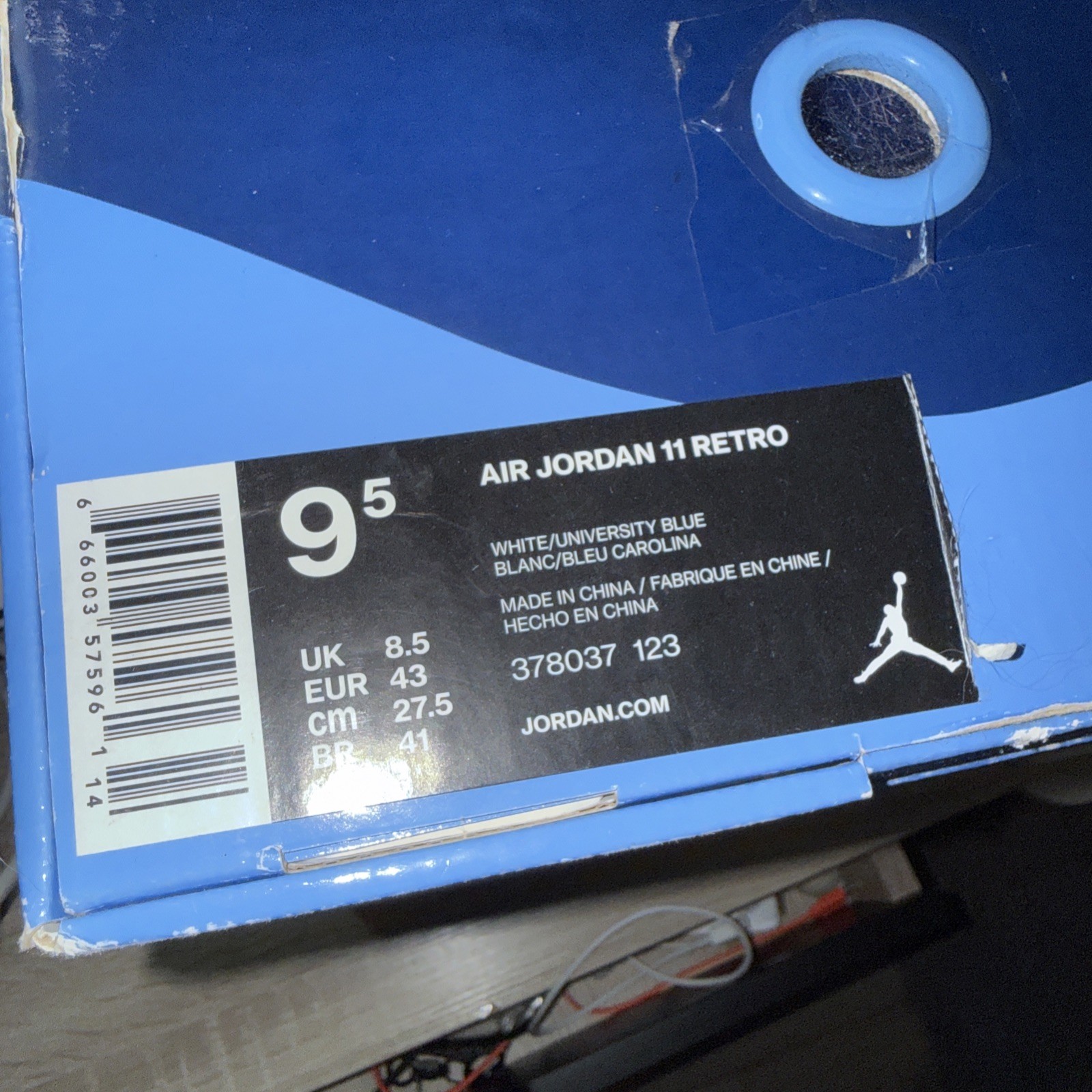 Size 9.5 – Jordan 11 Retro High Win Like ’82