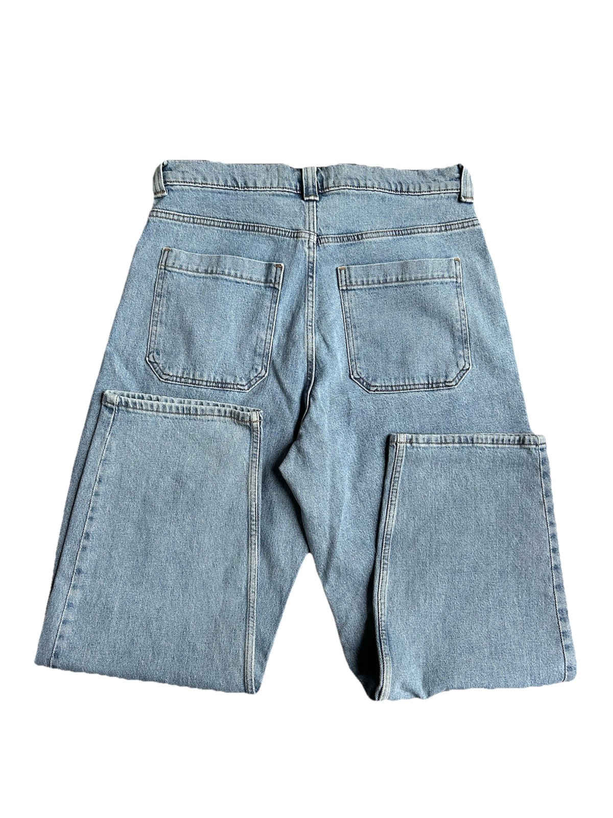 Hollister Skater Baggy Jeans NWT Light Wash Wide Leg Y2K Skate Denim W31 L30 Men