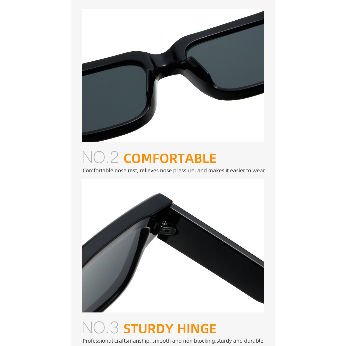 Unisex Square Fashion Sunglasses Classic Outdoor Traveling Shade Glasses UV400