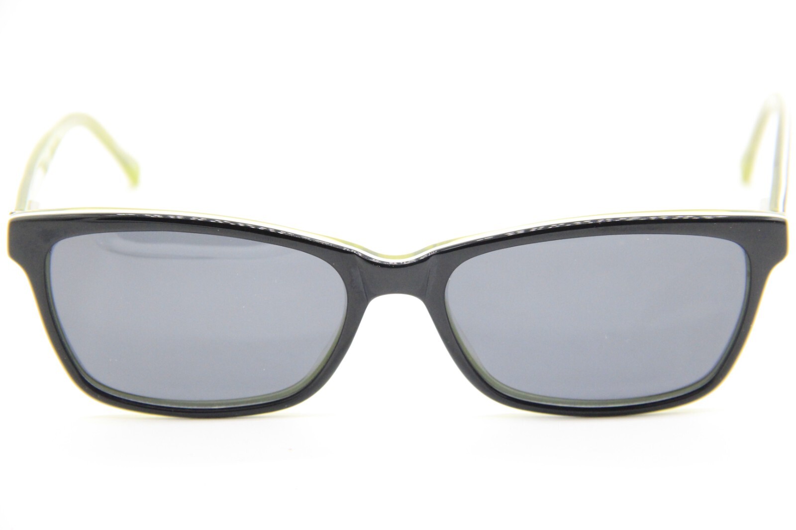 NEW VERSACE 1969 VINTAGE V7064 C1 BLACK GREEN AUTHENTIC SUNGLASSES 55-16