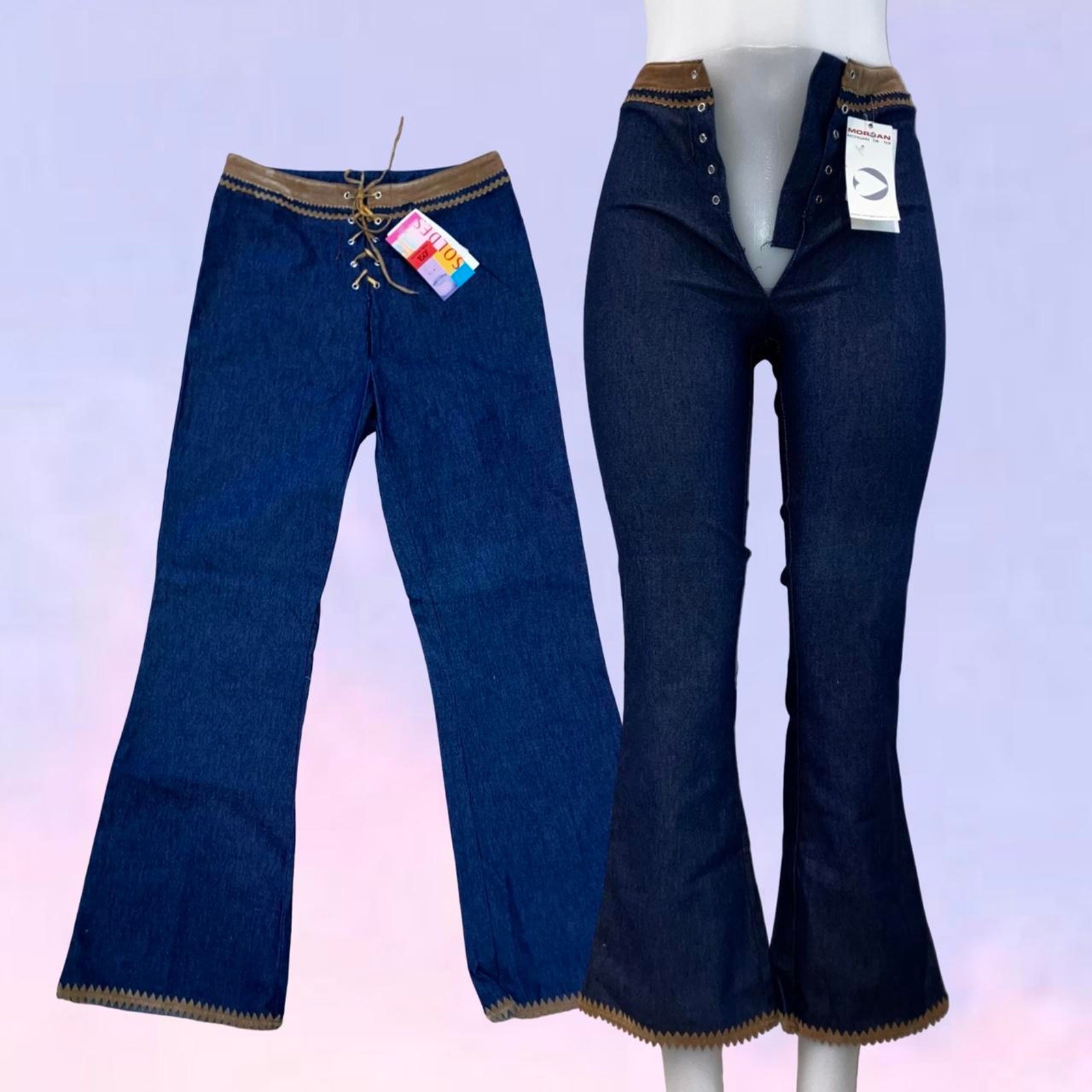 Vintage 90s y2k morgan de toi deadstock jeans