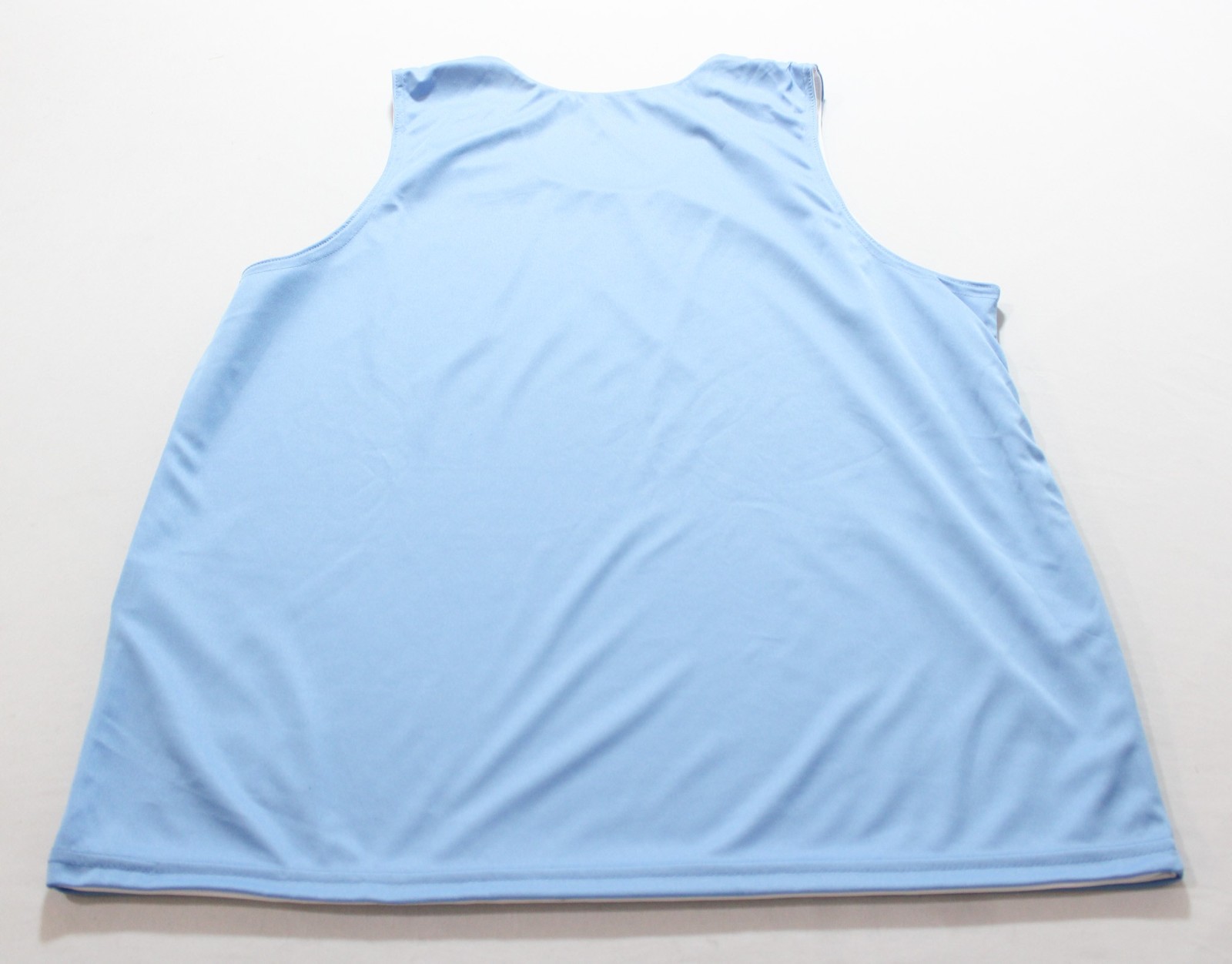 Augusta Sportswear Men’s Reversible Wicking Tank EJ3 Columbia Blue/White Size XL
