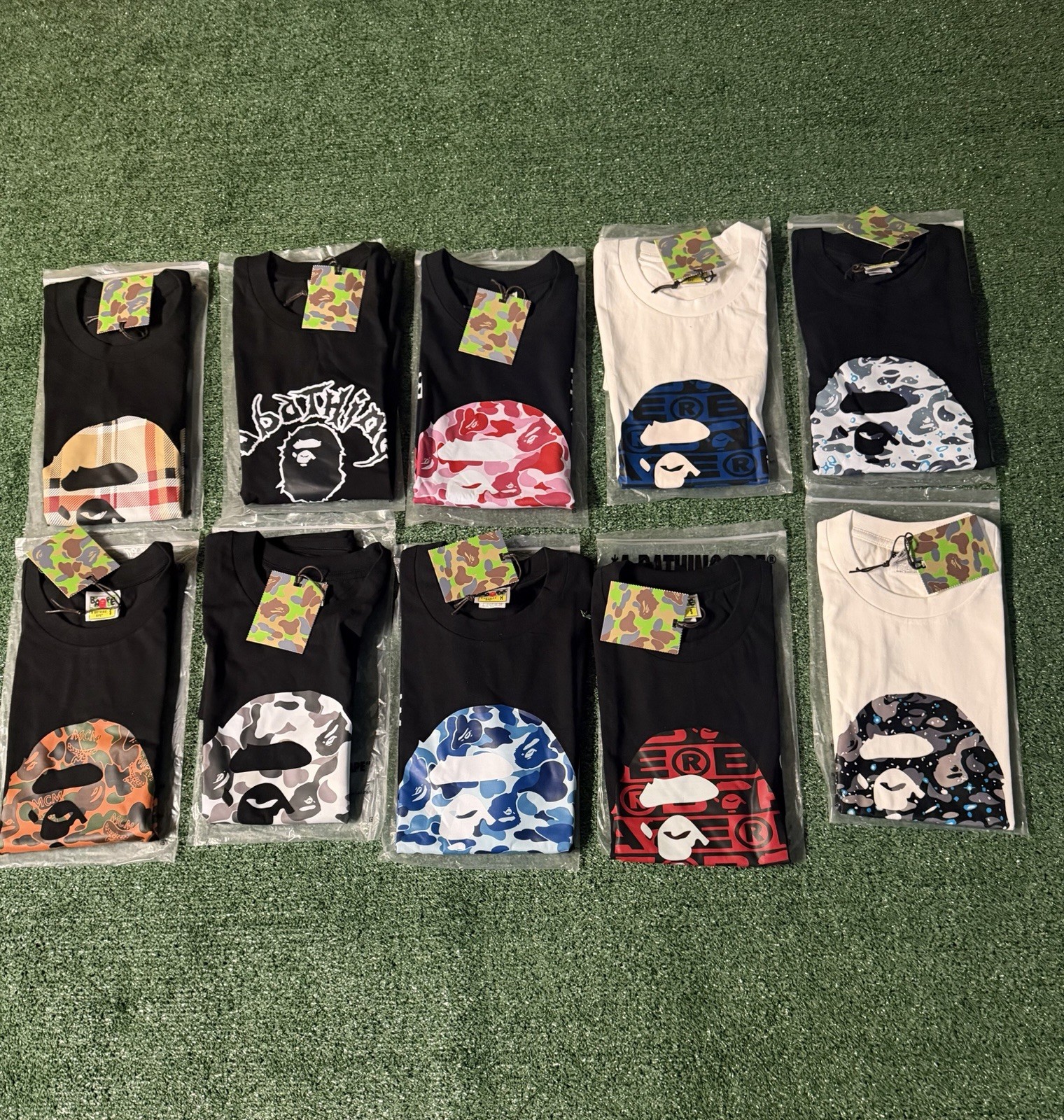 Bape Shirts (All Sizes Available Available)