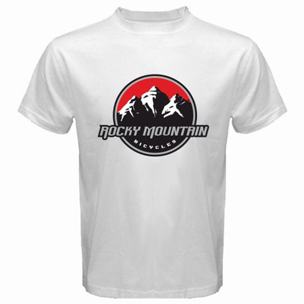 New Rocky Mountain Canadian Bicycles Bikes Men’s White T-Shirt Size S-5XL