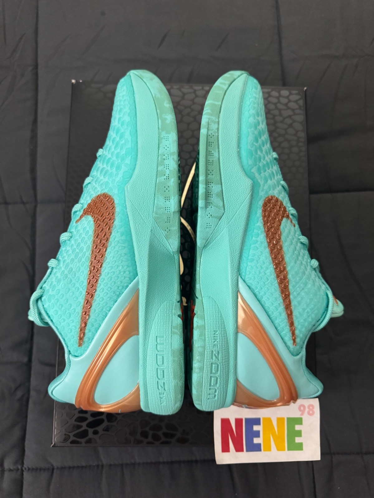 Nike Kobe 6 Protro Jalen Brunson Statue Of Liberty size 8