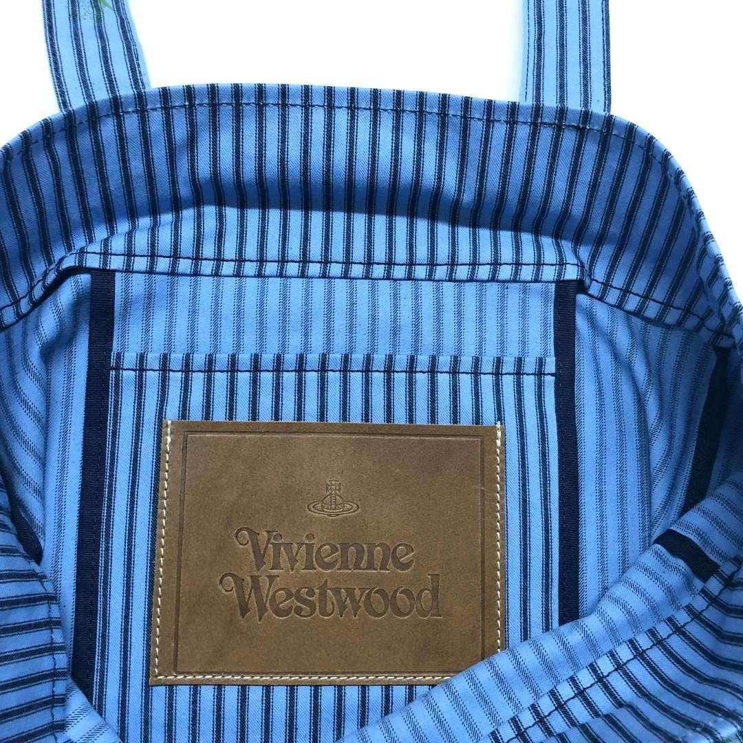 Brand new, unused Vivienne Westwood tote bag, size M, blue 38cm×45cm