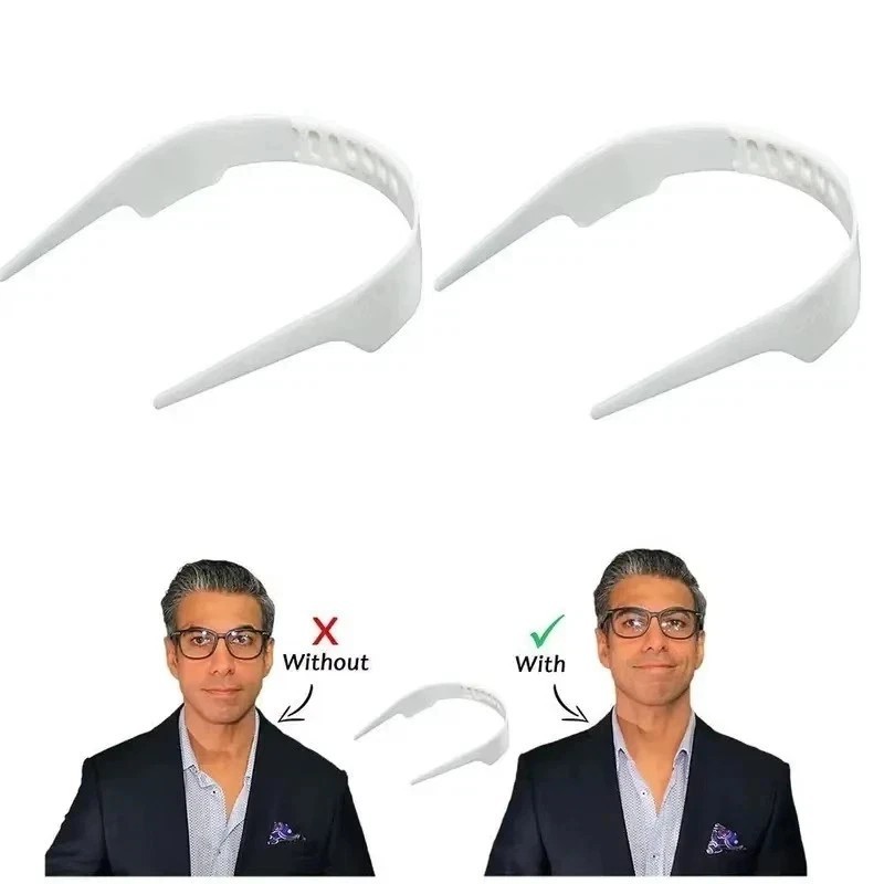Adjustable Plastic Collar Stays Support Shaper Kit Shirt Collar Stiffener