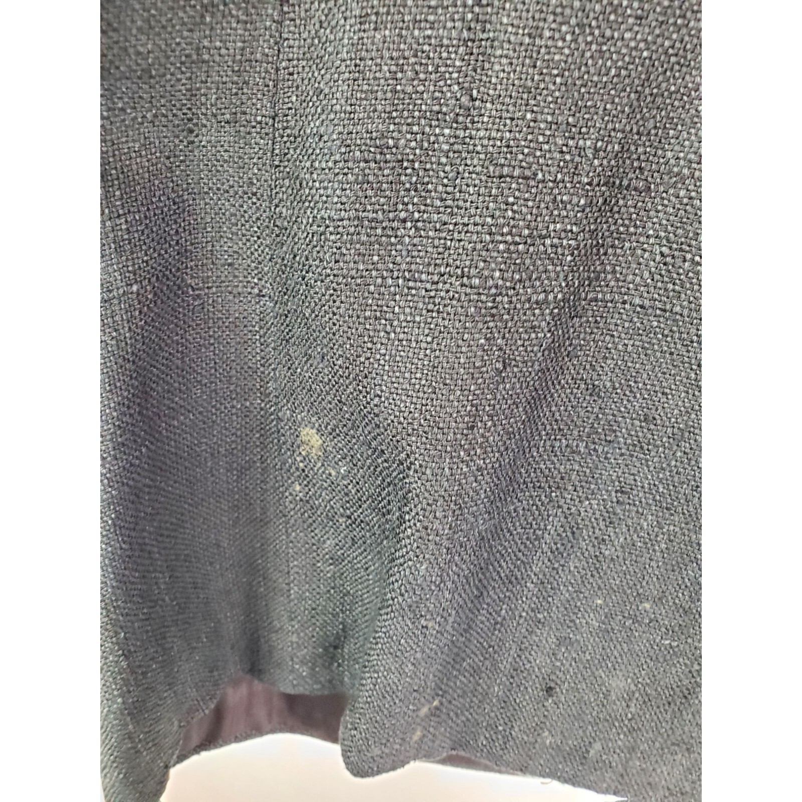Ira Michael Savannah Men’s Black Linen Blazer 44R Shell Buttons