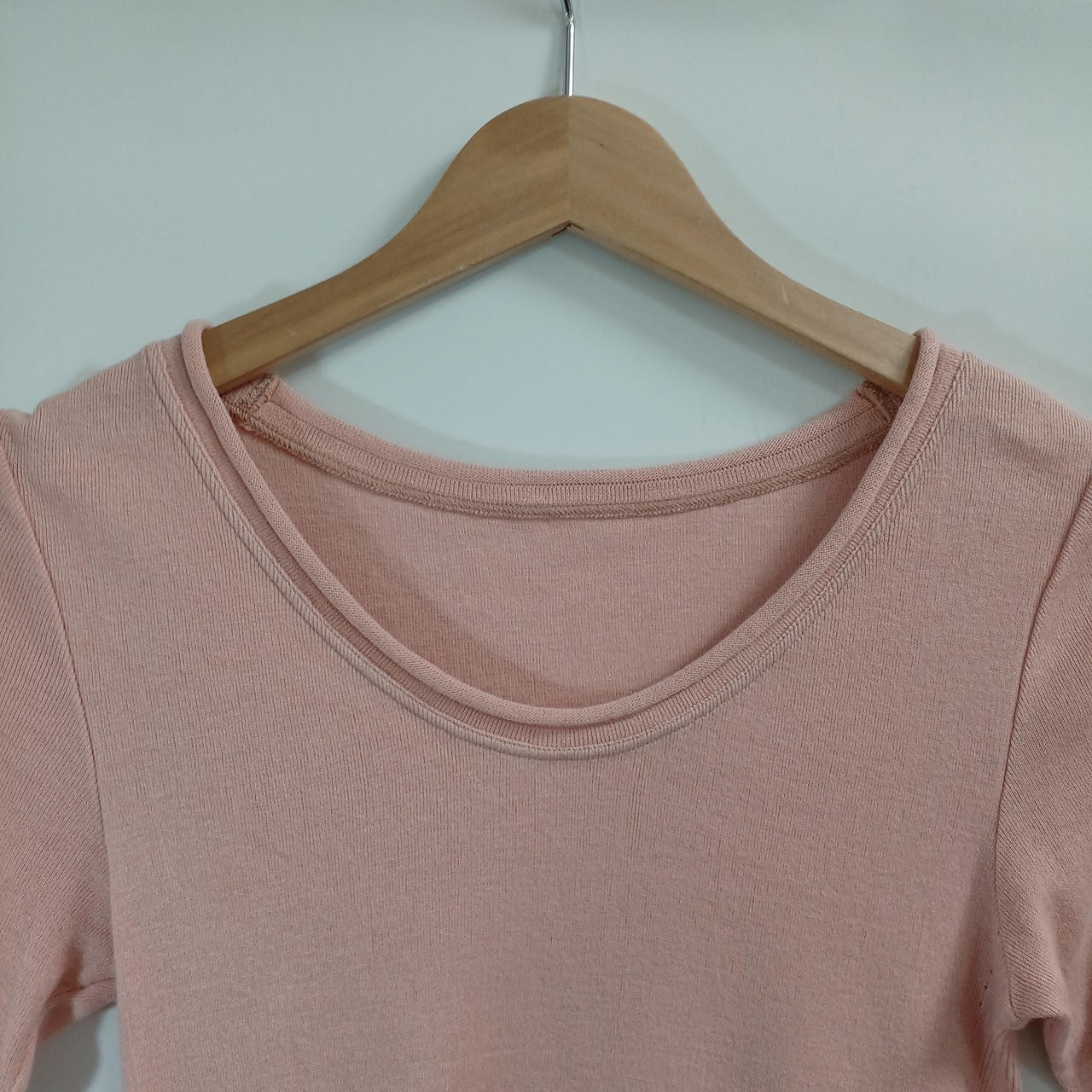 HAAT HEART Pink Solid Knit Cut and Sew Top, Size 2, Women’s, Intermediate