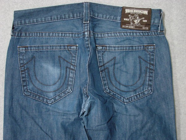 TD11440 **TRUE RELIGION** BOBBY BOOT CUT JEANS 38 (msr 40″x34″)