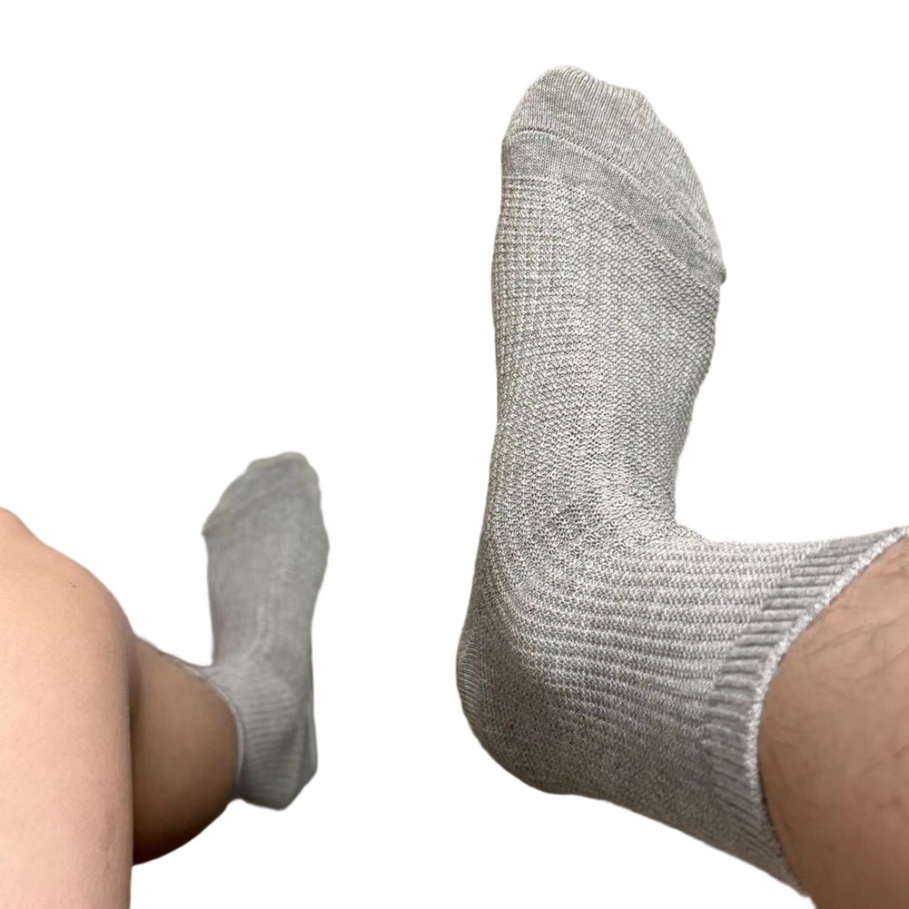 Business Dress Socks for Men Mid Calf Elastic Thermal 80% Cotton 20% Spandex