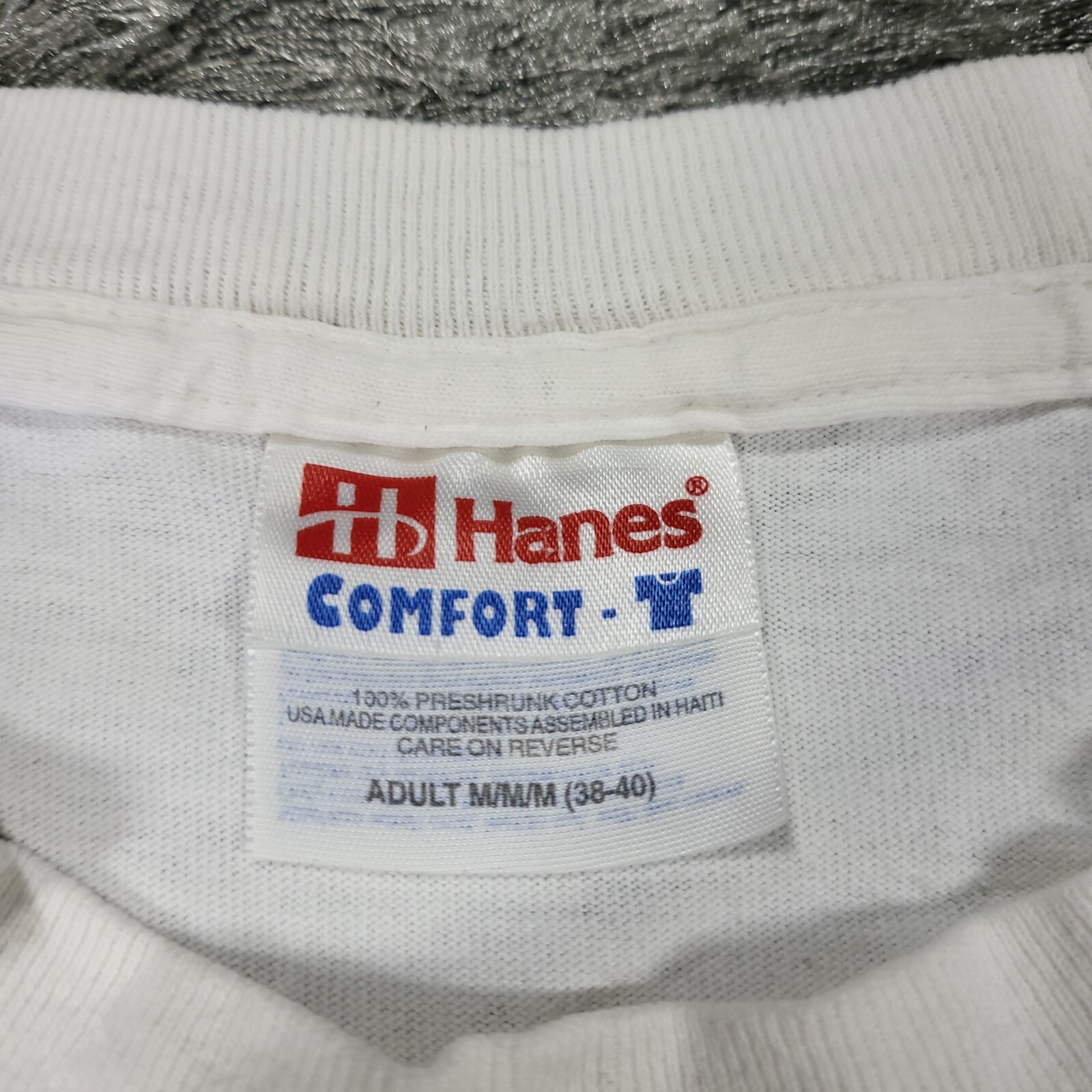 VTG Y2K Hanes 2001 Special Olympics T-Shirt Mens Medium White USA Team Partner