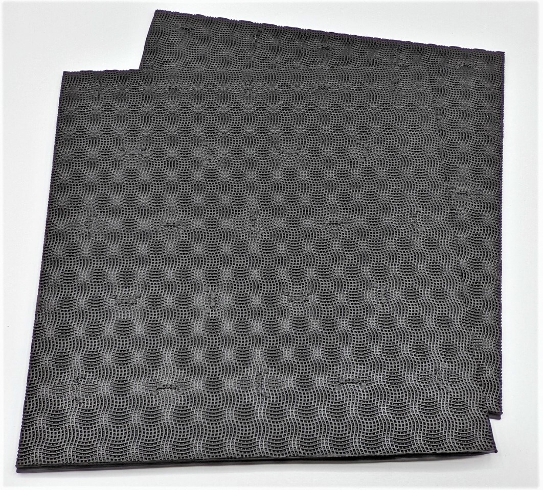 VIBRAM CHERRY SOLING Rubber Panel/ 4mm Thick / 11.75″X 11.25″/ Shoe Repair