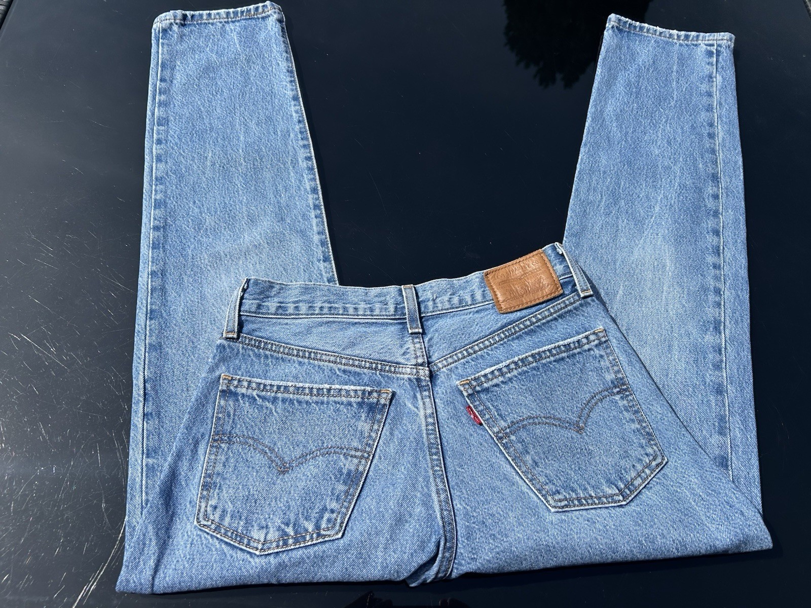 Levi 690 Premium Middy Straight Jeans Waist 26in Inside Leg 30in 100% Cotton