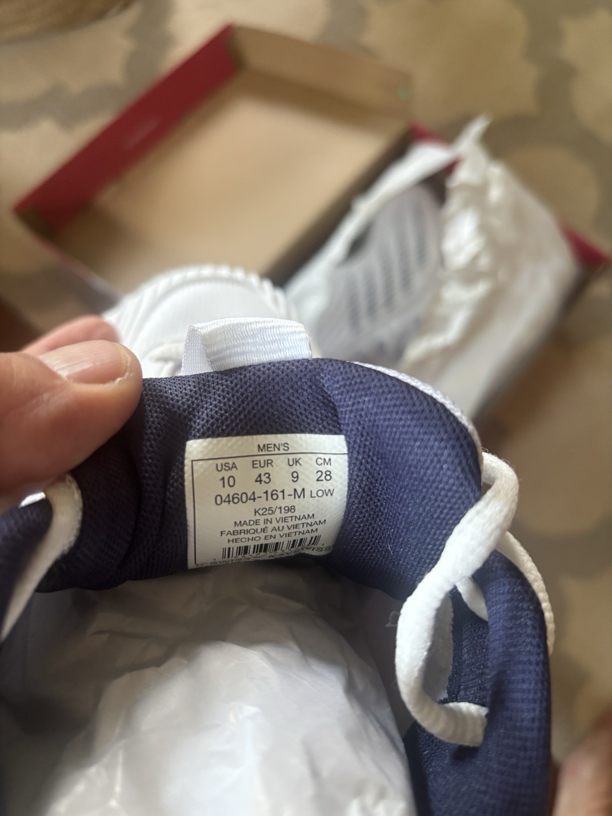 K Swiss Hypercourt Express 3 Clay Size 10M (43 EUR) Men’s White