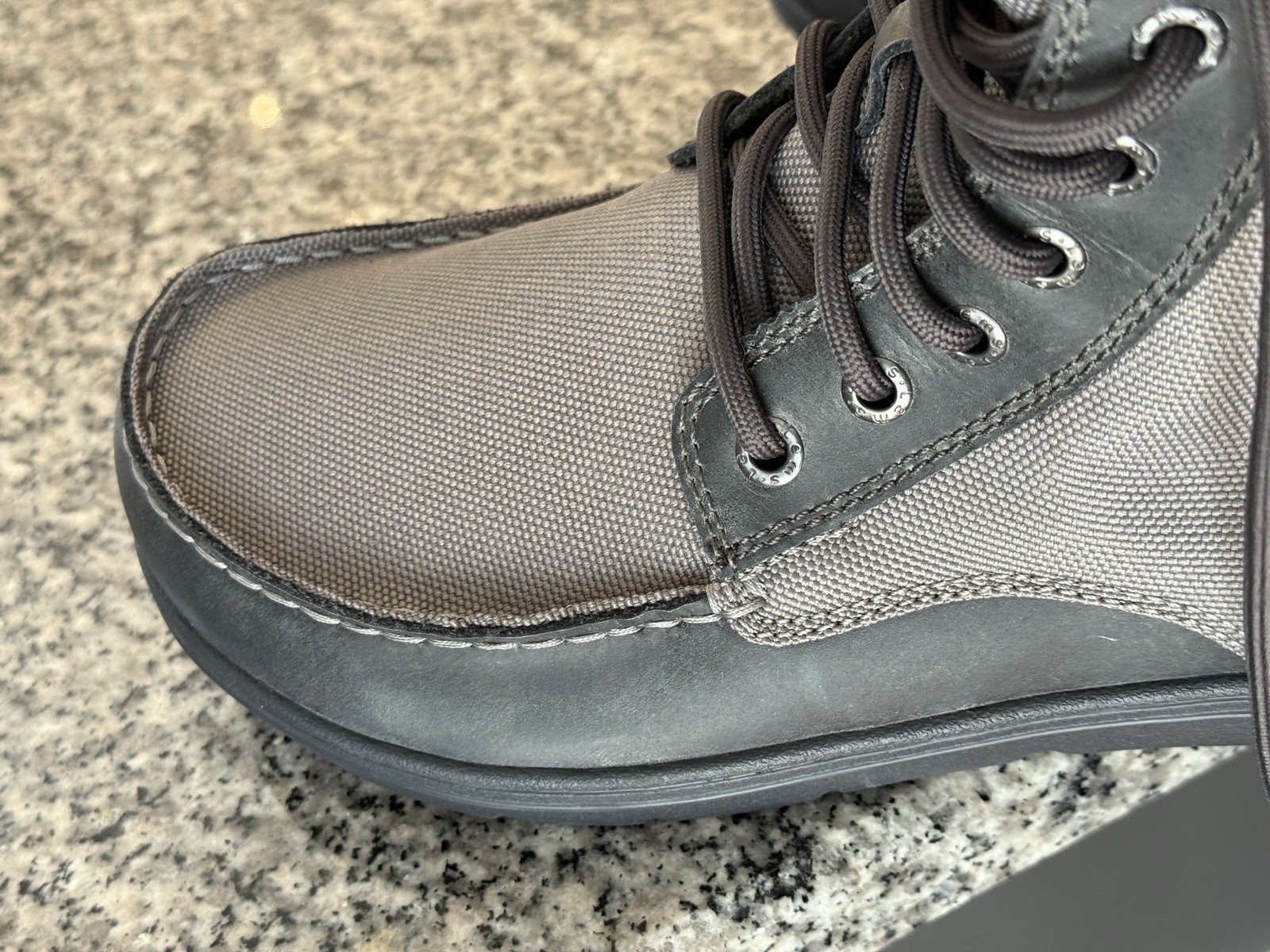 LEMS Boulder Boot Canvas Smoke 9.5