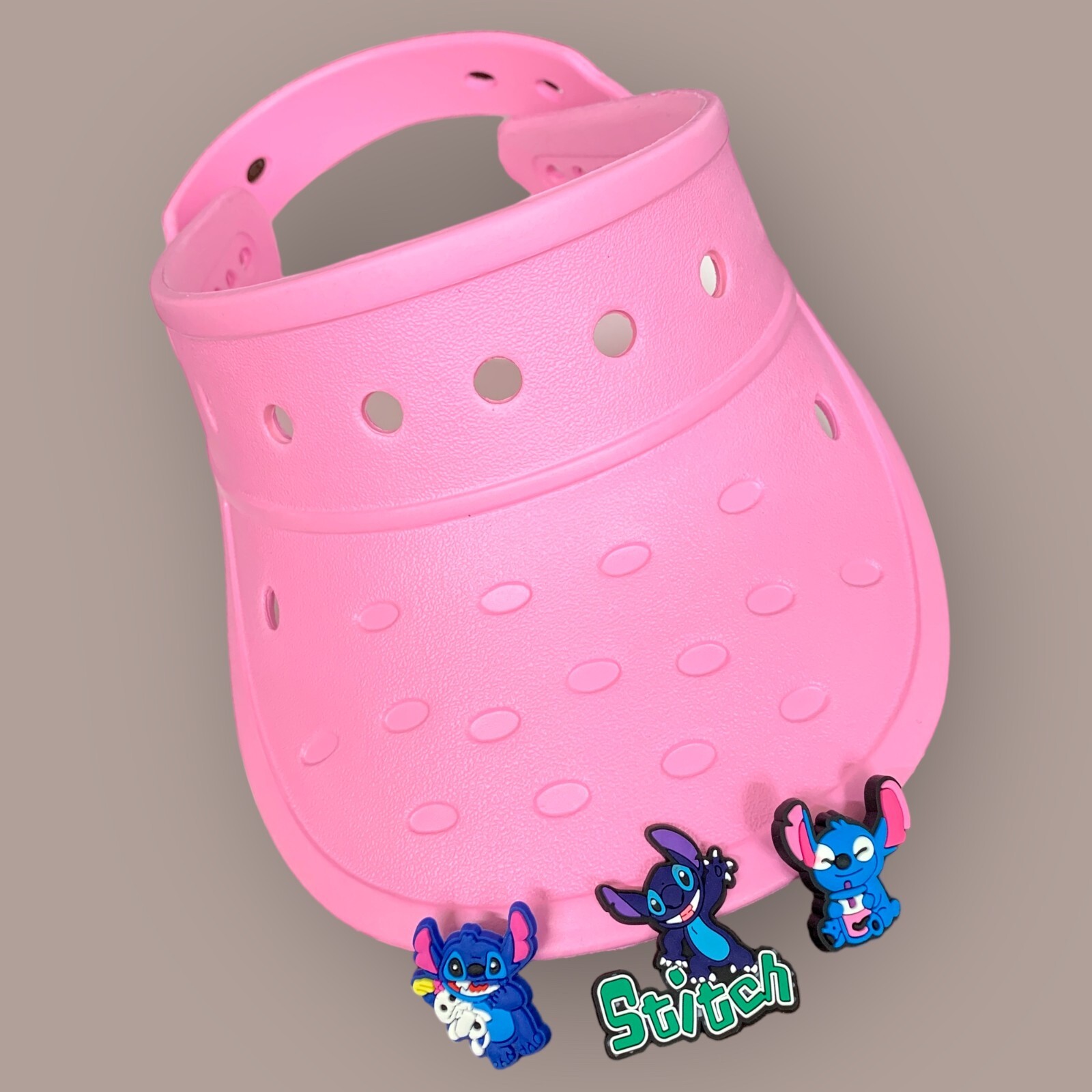 Visor Hat Fits Shoes Charms Floatable Adjustable Lightweight Durable Sun – Pink
