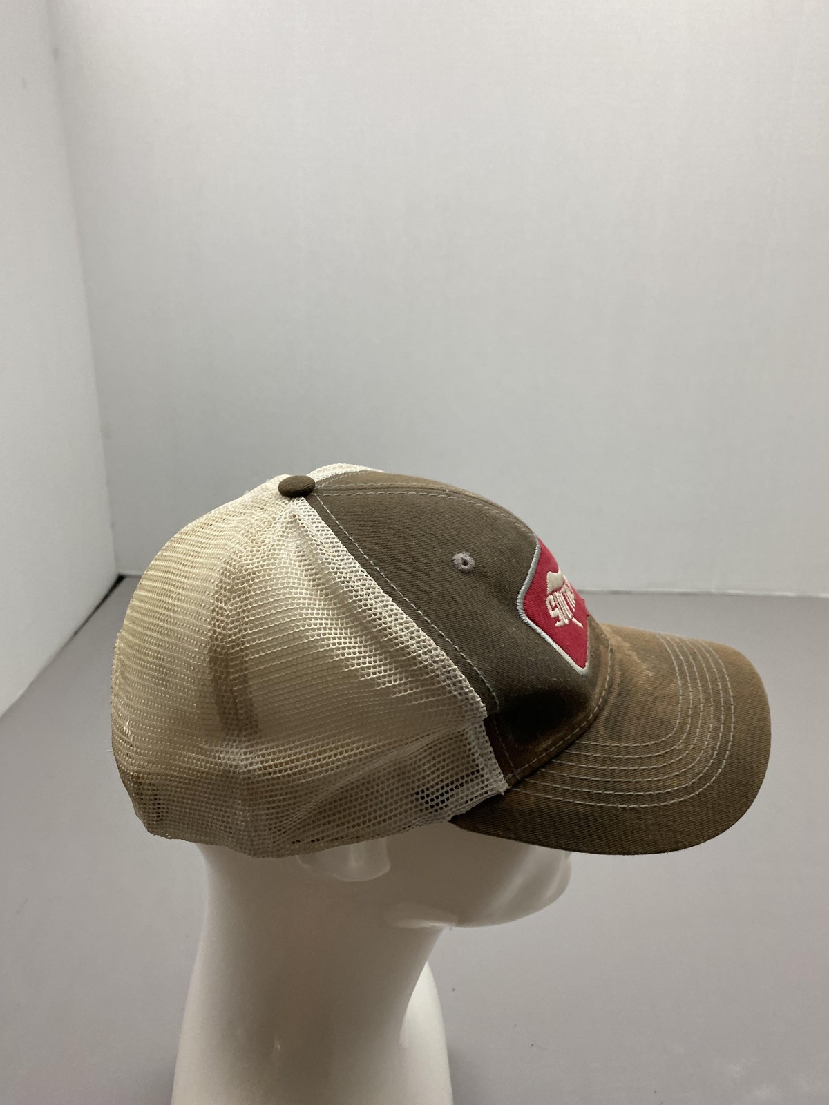 Hat Cap Strap Back One Size Brown Southern Lure Trucker Mesh Adjustable Mens