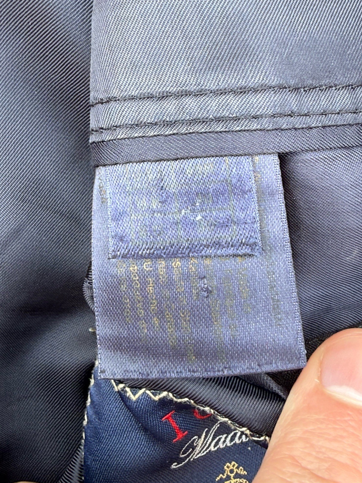 Brooks Brothers Madison Navy Blazer 40R Loro Piana Wool Brass Buttons Staple