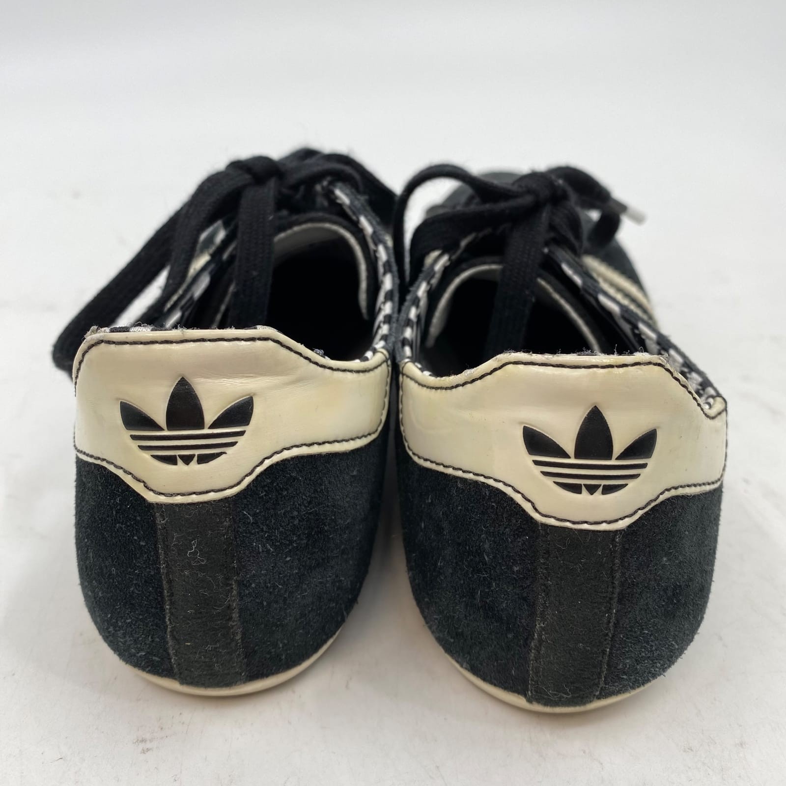 Adidas Black White Suede Sleek Series Sneakers | Women’s Size 6.5