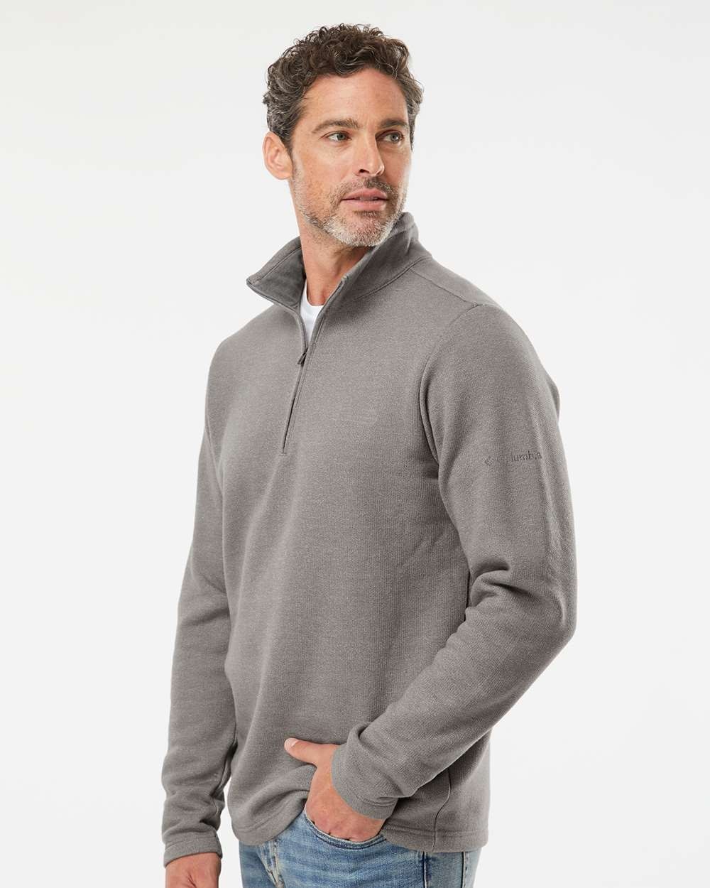Columbia Men’s Great Hart Mountain™ III Half-Zip Pullover – 212487, golf shirt,