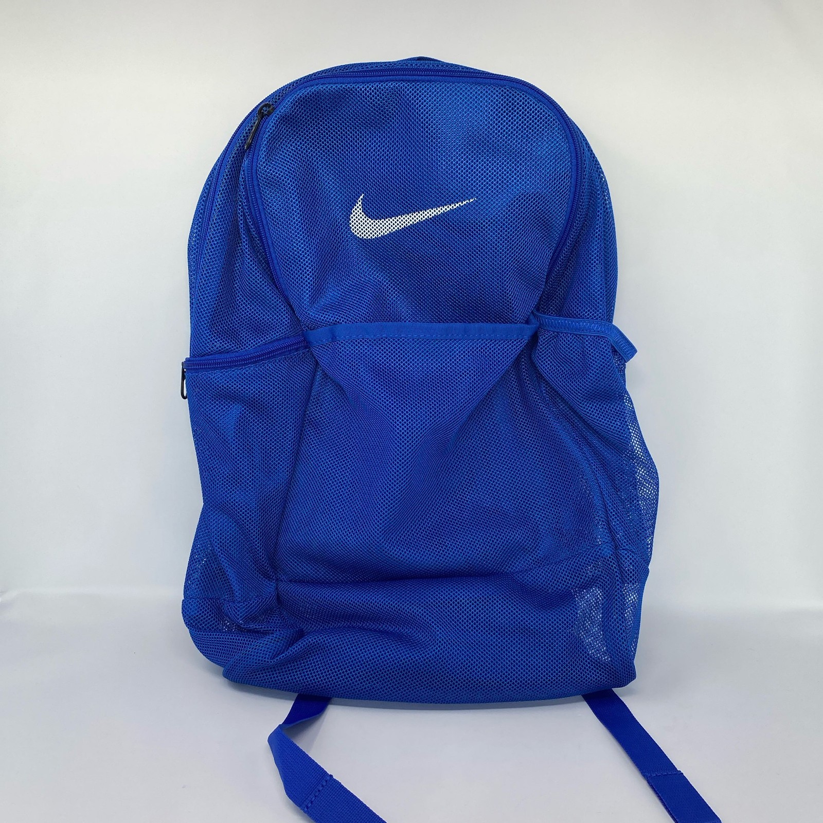 Nike Brasilia Mesh Backpack 9.0 Game Royal/White One Size