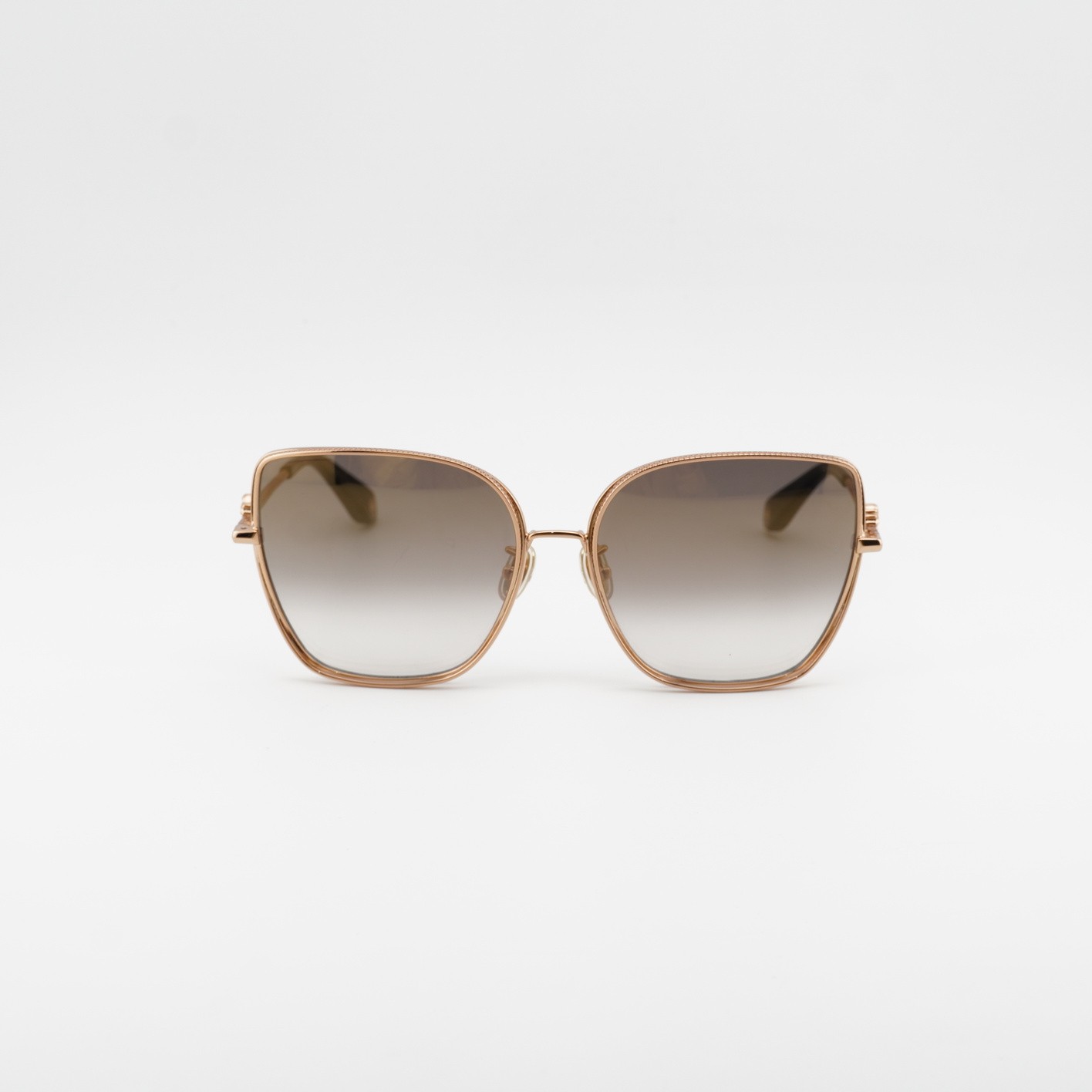 Roberto Cavalli SRC079M 8FCG Shiny Copper Gold/Light Brown Gradient 59-17-140…