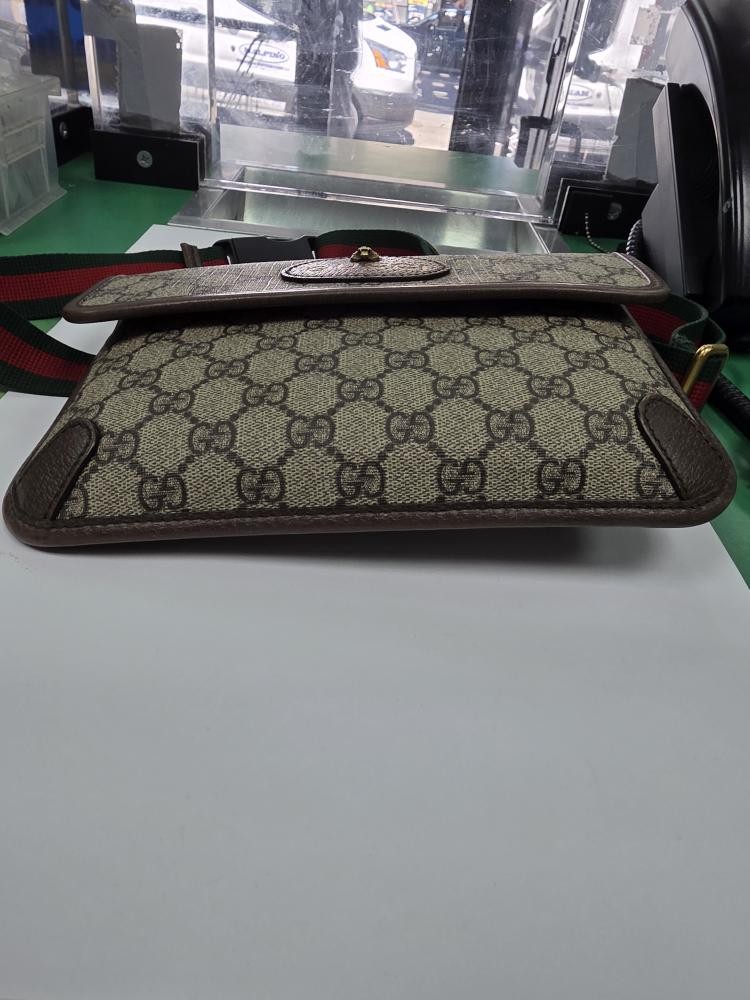 GUCCI GG SUPREME MONOGRAM NEO VINTAGE WEB BELT BAG (HQ0024812)