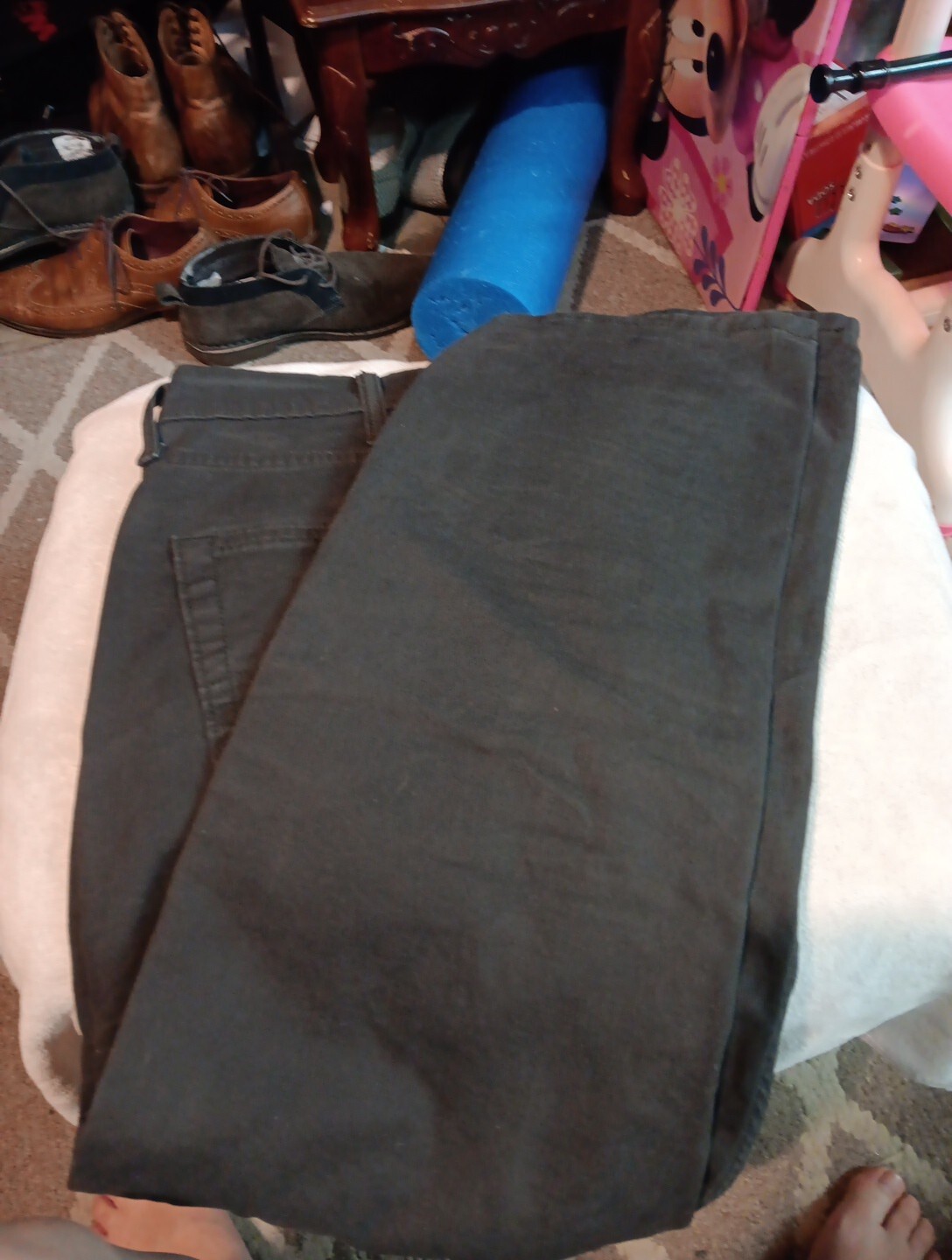 Levi’s Men’s 502 Series Dark Grey Jeans Size 38×30 (B7)