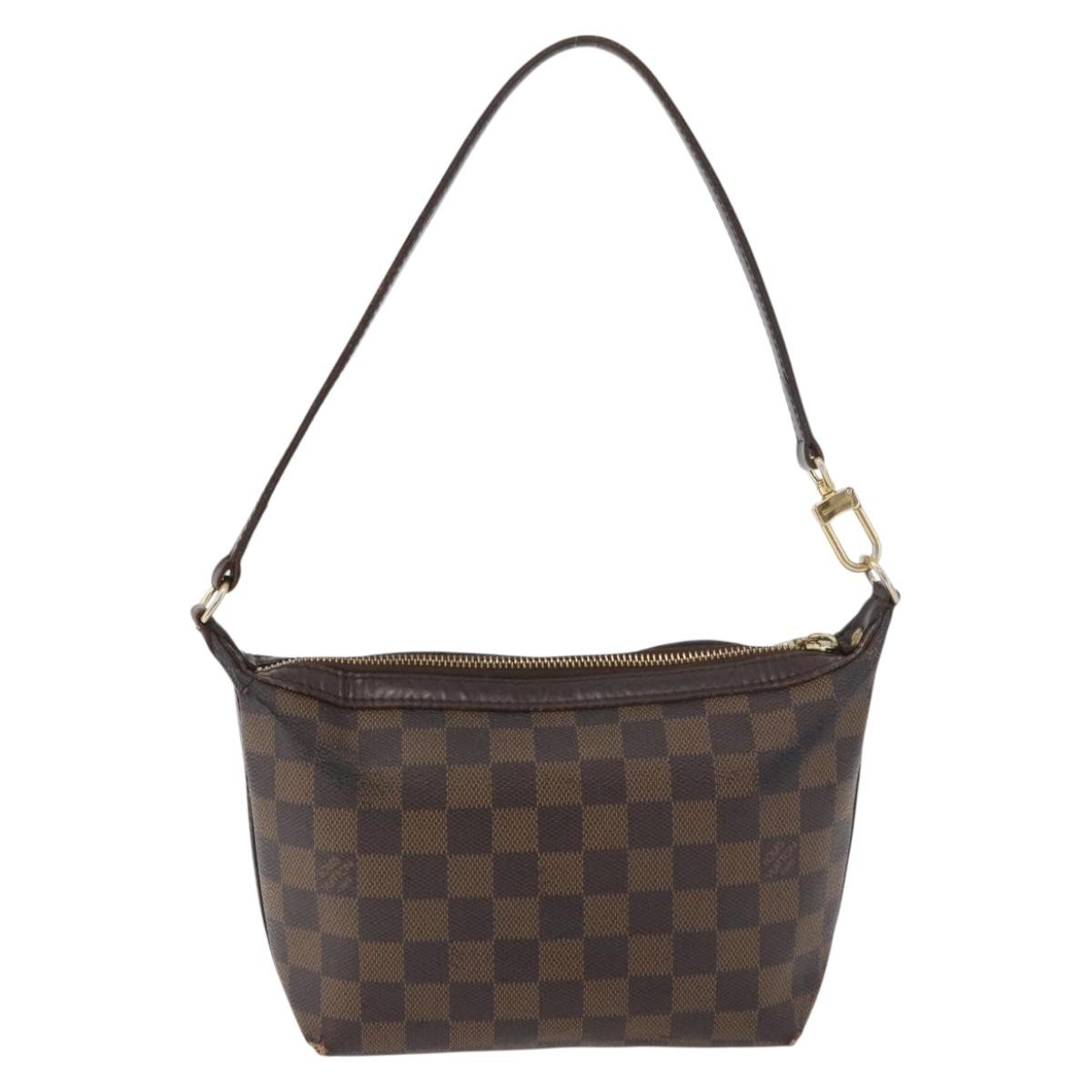 LOUIS VUITTON Damier Ebene Illovo PM Shoulder Bag N51996 LV Auth BA12761