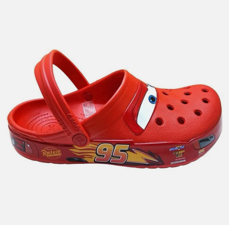 NEW Crocs Lightning McQueen Clog Adult Shoes Limited Classic No Lightup US