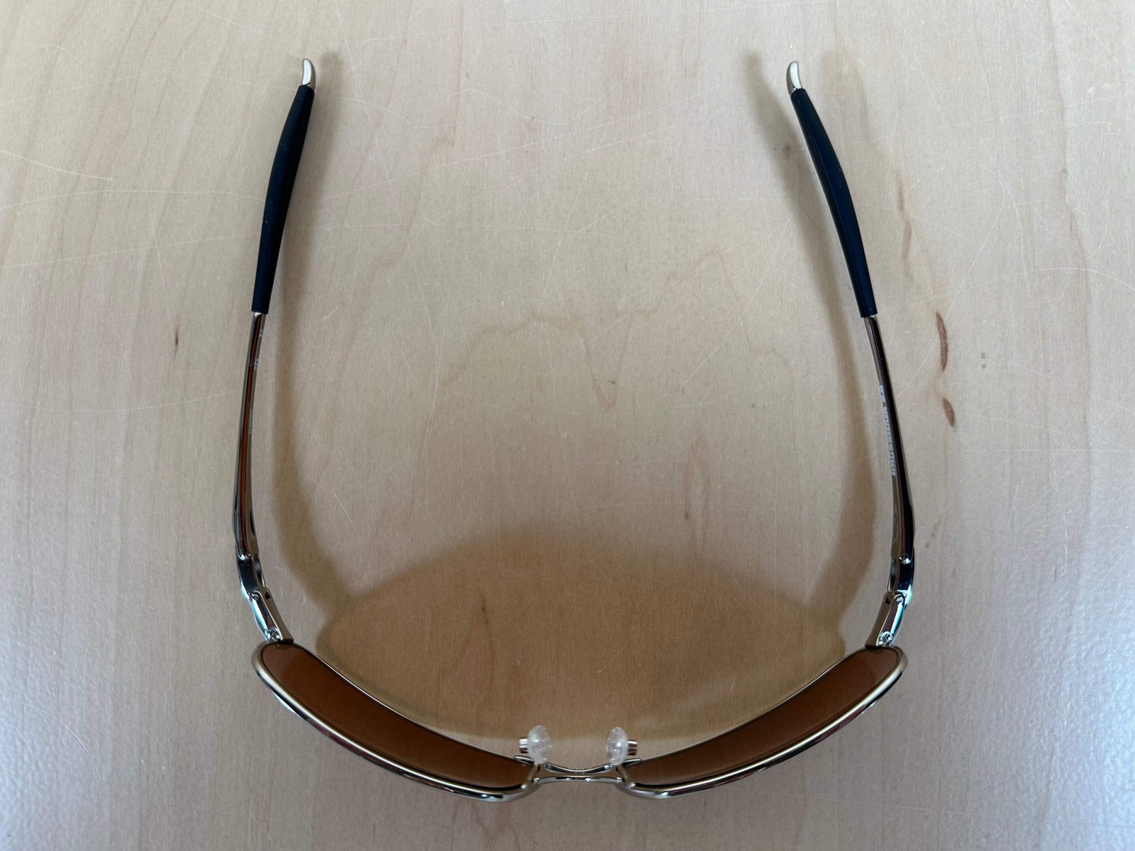 Oakley Crosshair 2.0 Sunglasses Polished Chrome Frames w/Brown Lenses