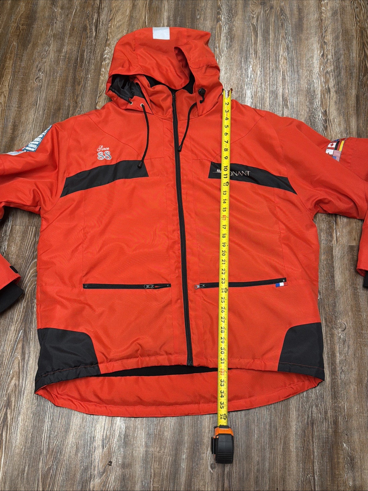 Ponant 88 Antarctica Polar Expedition Hooded Parka Jacket Coat Men’s Size 4XL