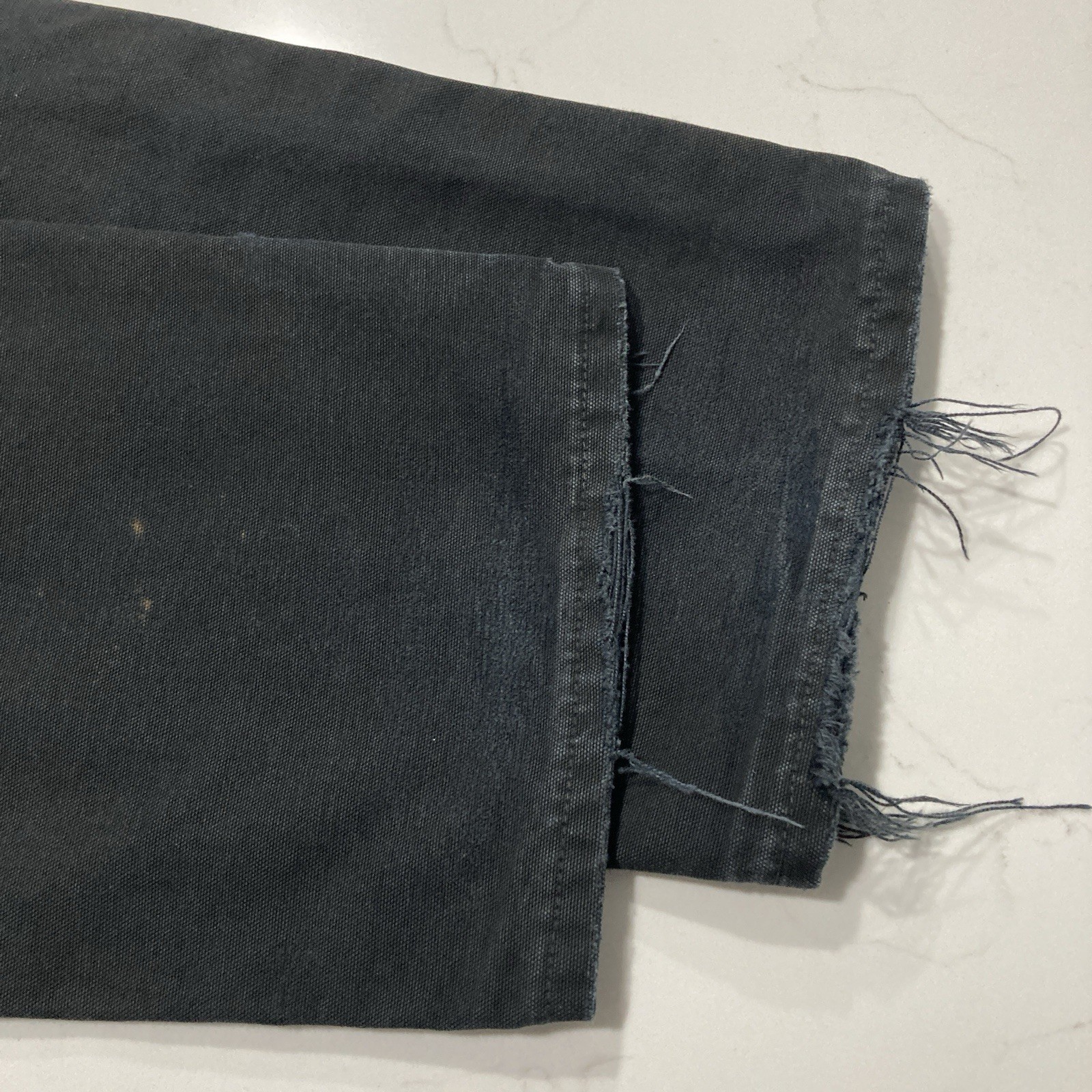 Carhartt B01 BLK Double Knee Work Pants Mens 31×32 (Fits 30×31) Distressed