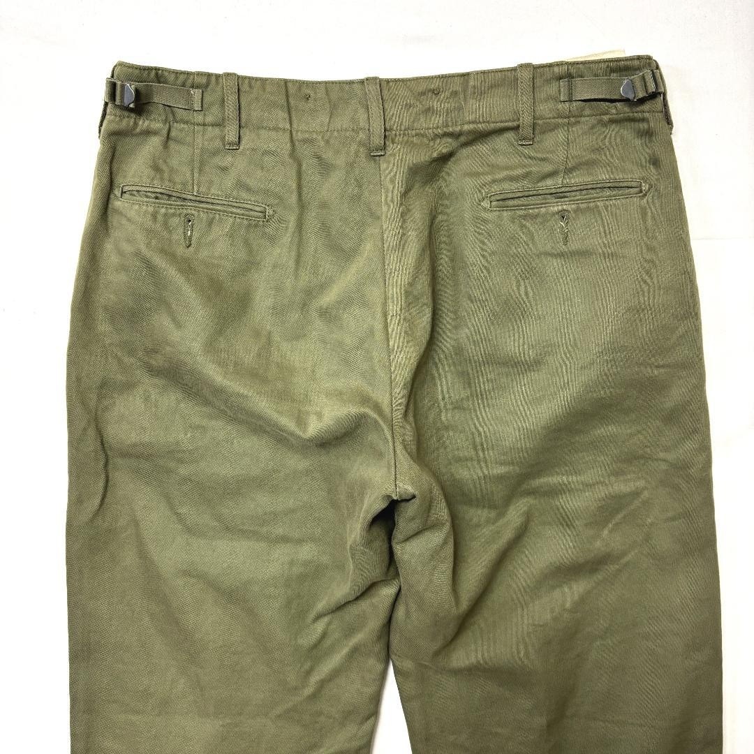 ENGINEERED GARMENTS Olive Military Pants Size 34 Japanese Workwear F/S