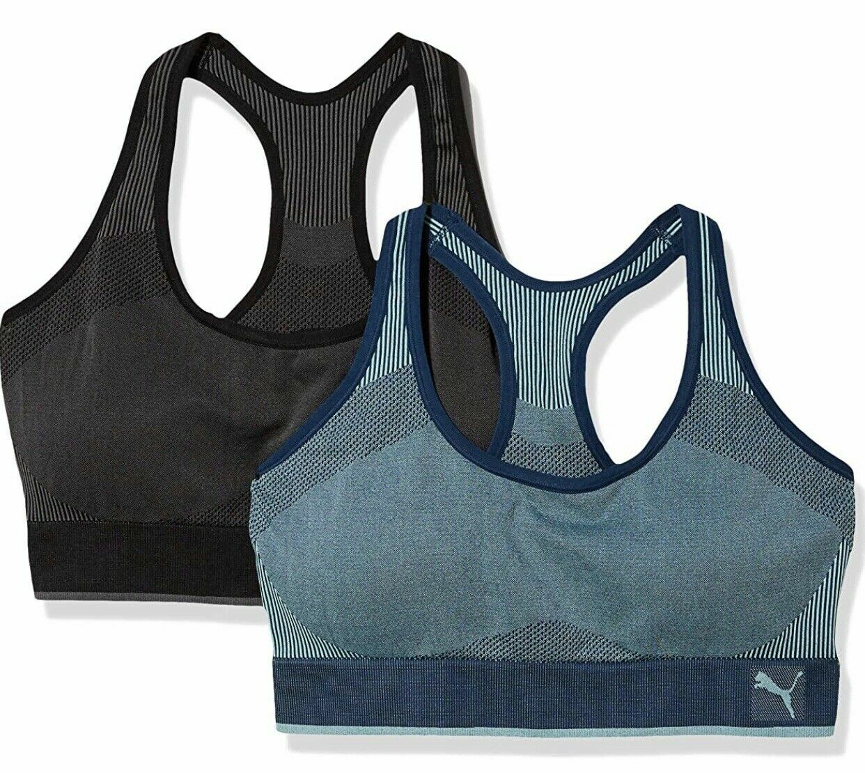 Puma Women’s Seamless Sports Bra , 1, 2 Pack