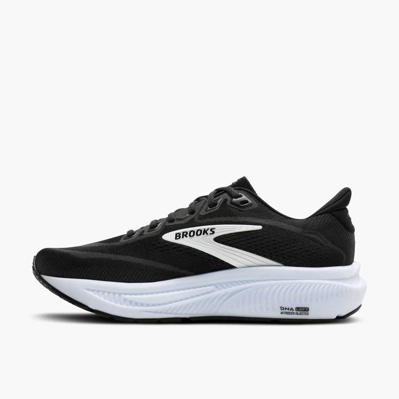 Brooks Ghost 18 Black Grey White 110493-1D-090 Sz 7-15 NEW