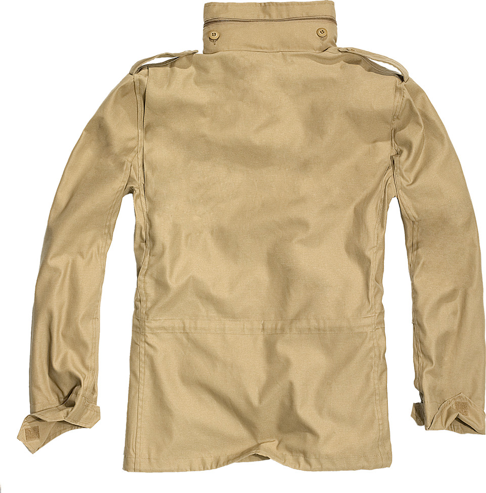 Brandit M65 Jacket – Beige – Classic Military Field Jacket with Removable liner