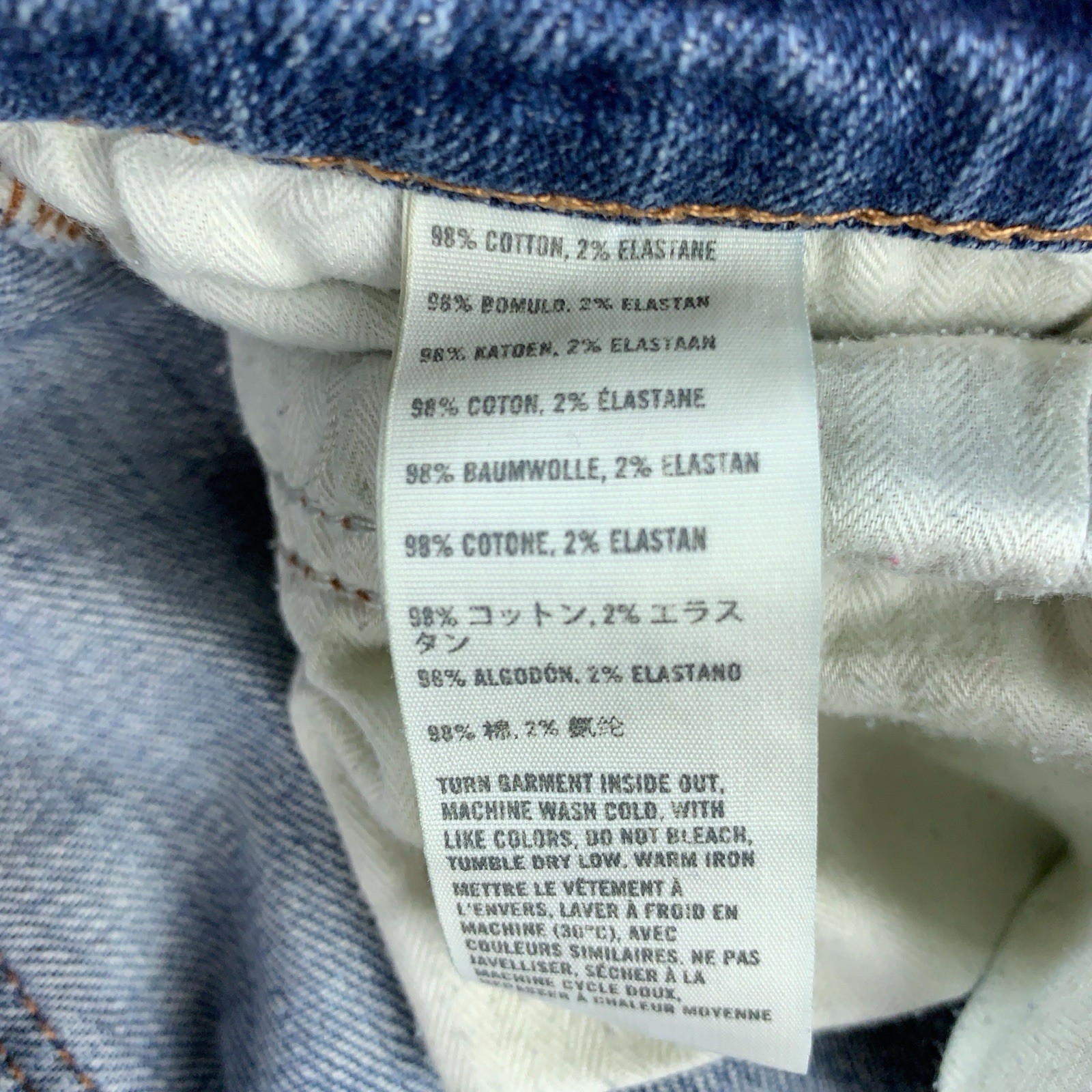 Hollister Socal Stretch Bootcut Jeans Women’s Size 7 Reg Blue Denim Faded
