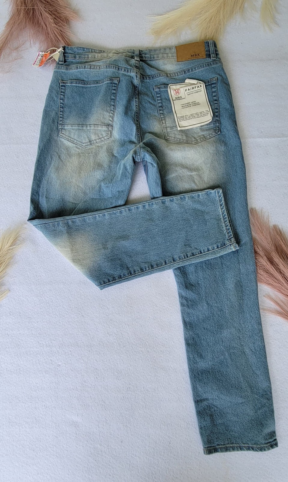 Mbx fairfax slim stretch men’s jeans Style 1 107 800 M656 Color Memory Sz36×30