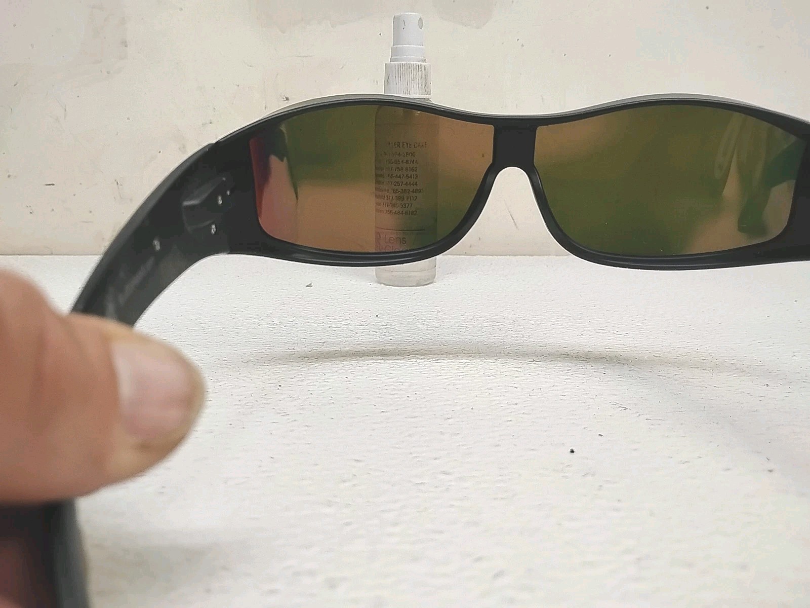 BattleVision Wrap Arounds Unisex Sunglasses Wear Over Prescription UV Protection