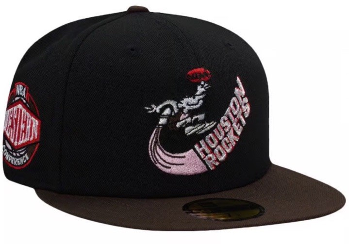Houston Rockets 🔥 Throwback Mascot New Era *Rare* 59Fifty Sz. 7 1/8