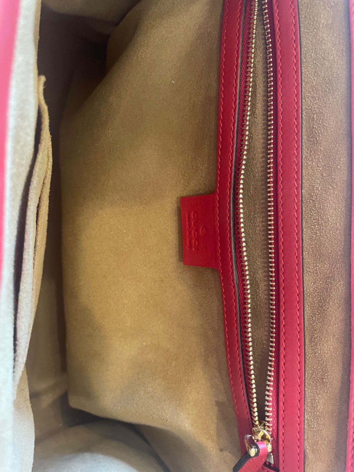 Gucci GG Supreme Monogram Canvas Top Handle Bag Handbag Purse