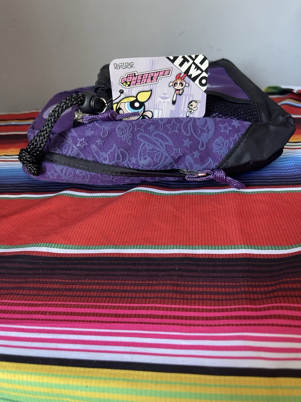 2001 Cartoon Network Powerpuff Girls 10” Backpack Bag NWT