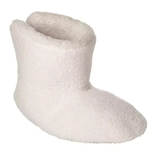 Northeast Outfitters Cozy Cabin White Cozy Teddy Slippers Men’s (9-12) NWT!!