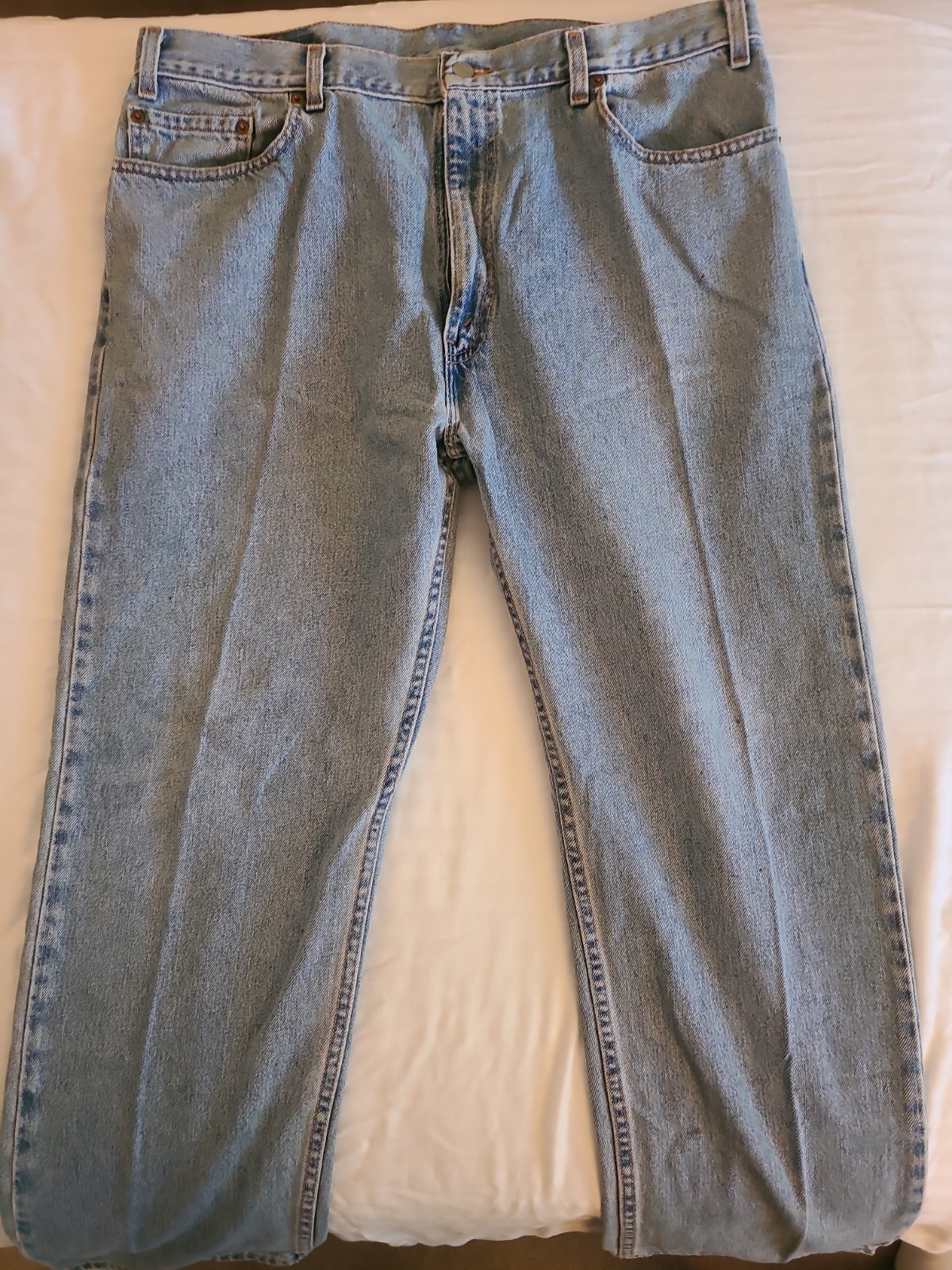 Levi’s Light Blue Bootcut Jeans Regular Fit Levi’s 505 Series Men