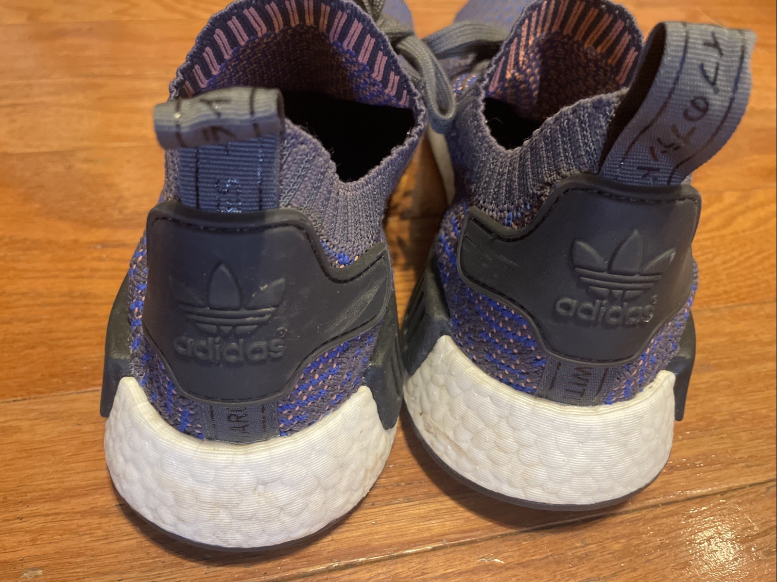 Adidas NMD R1 STLT High Resolution Blue PK Primeknit BOOST Men’s US 9.5 CQ2388