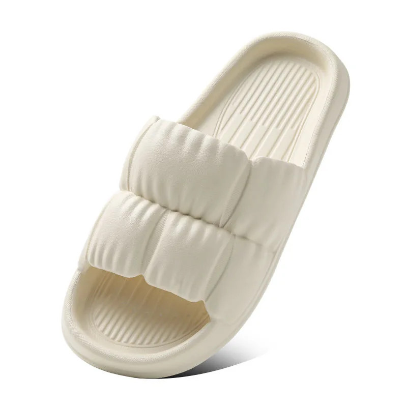 2023 Women Soft Sole Cloud Slippers Thick Platform Indoor Outdoor Beach Sandals